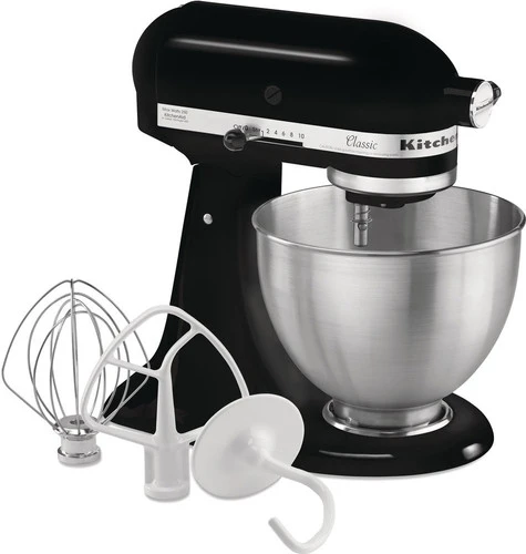 KitchenAid Classic Mixer 5K45SSEOB Onyx Zwart - Image 6