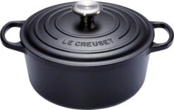 Le Creuset Signature Ronde Braadpan 20 Cm Mat Zwart