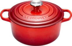 Le Creuset Signature Ronde Braadpan 20 Cm Kersenrood