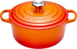Le Creuset Signature Ronde Braadpan 24 Cm Oranjerood
