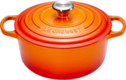 Le Creuset Signature Ronde Braadpan 26 Cm Oranjerood