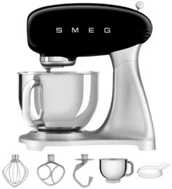 SMEG SMF02BLEU Zwart