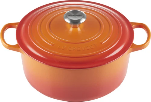 Le Creuset Signature Ronde Braadpan 28 Cm Oranjerood - Image 4