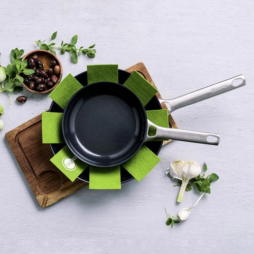 GreenPan Padova Koekenpannenset 20 + 28 Cm Reserve Black - Image 8