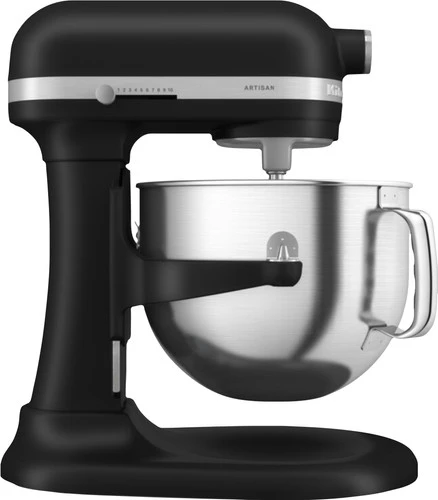 KitchenAid Artisan Bowl-Lift 5KSM70SHXEBM Matzwart - Afbeelding 2