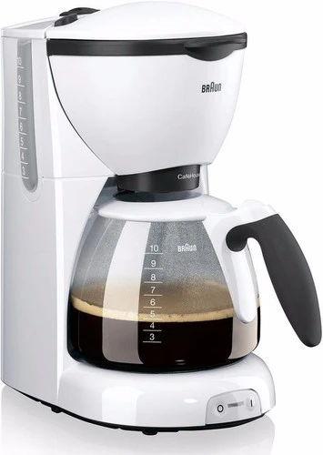 Braun CafeHouse Pure Aroma Deluxe KF520/1 Wit - Afbeelding 4